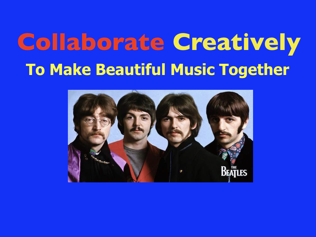 Collaborate Creatively To Make Beautiful Music Together — John E. Hasse talk cover