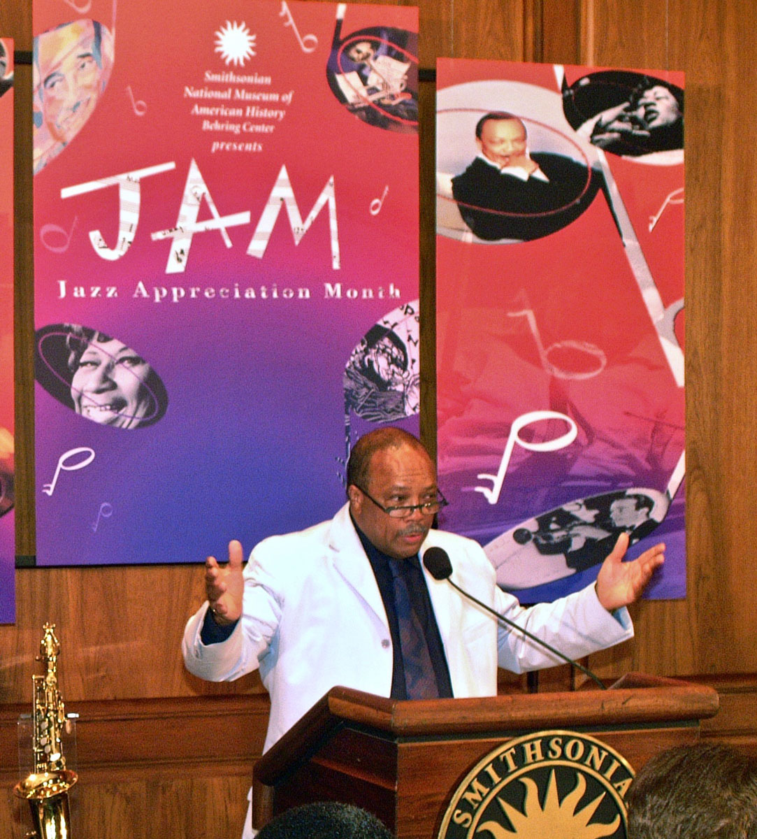 Quincy Jones at JAM 2001.