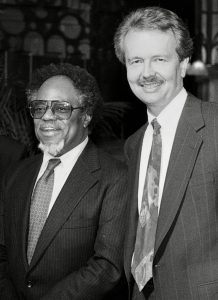 Sir Roland Hanna and John E. Hasse.